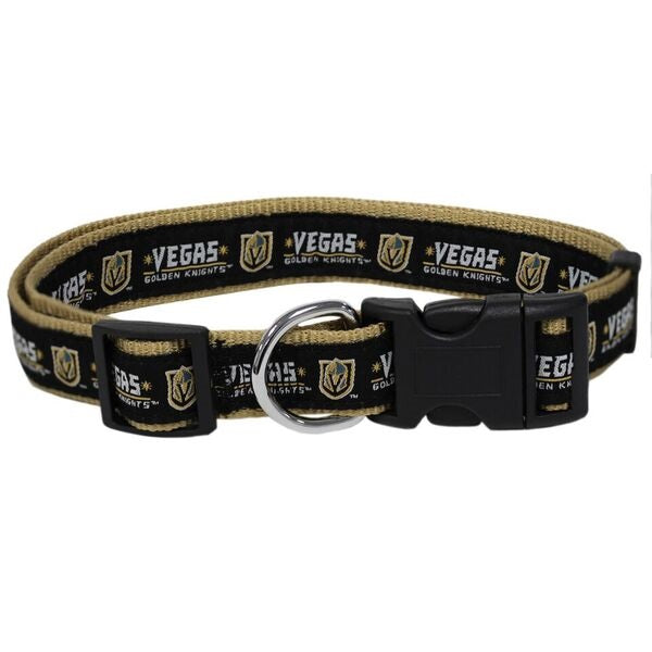 Vegas Golden Knights Dog Collar or Leash