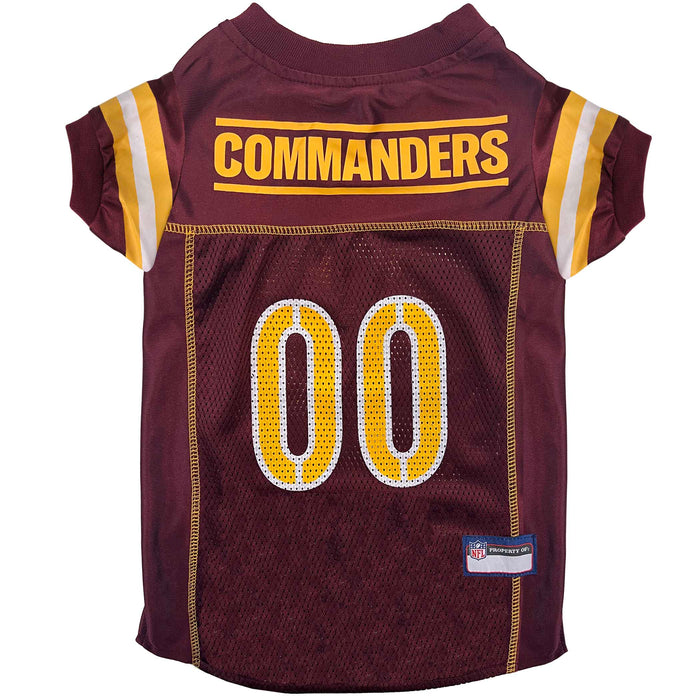 Washington Commanders Pet Jersey - 3 Red Rovers