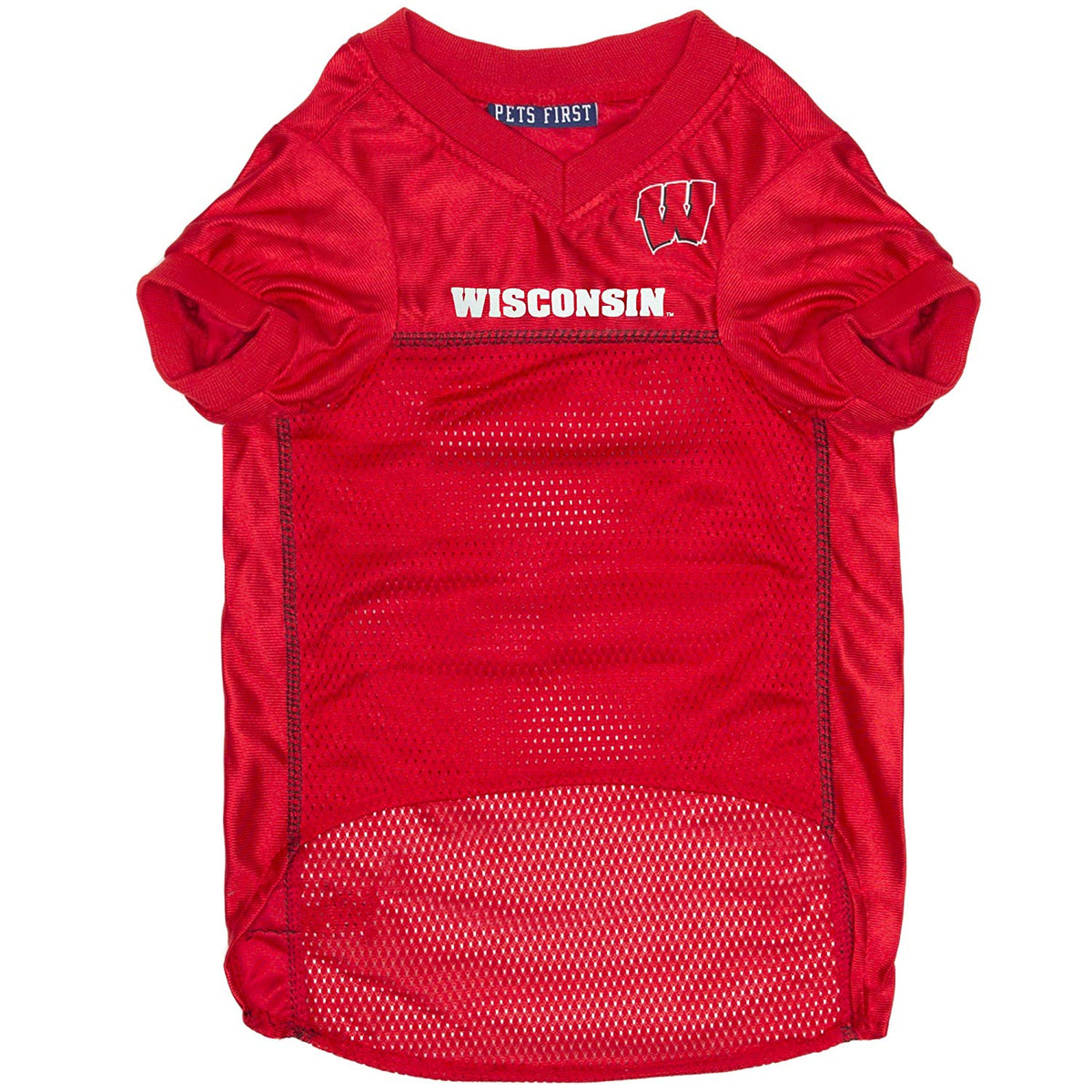 WI Badgers Pet Jersey - 3 Red Rovers