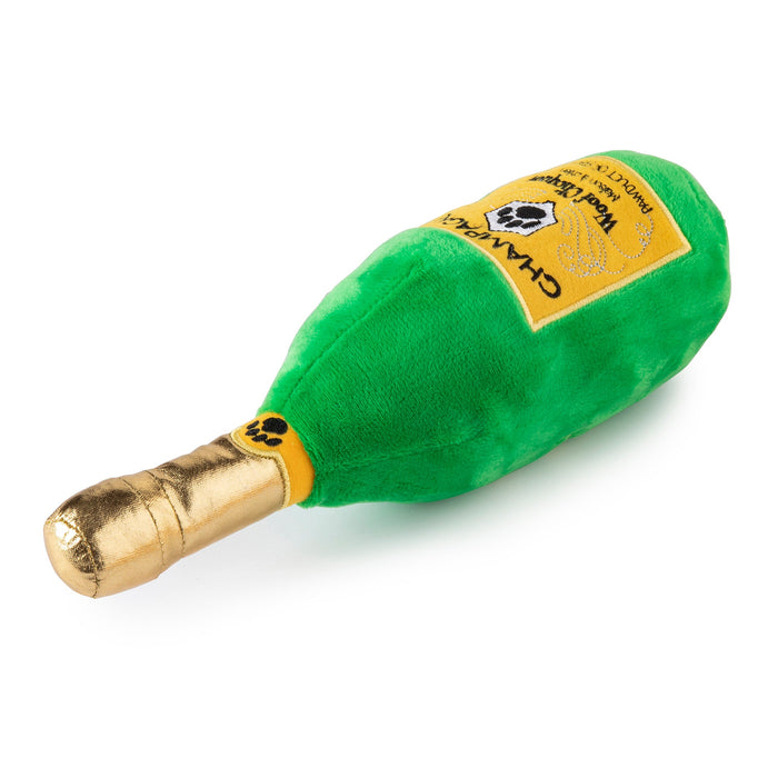 Woof Clicquot Classic Bottle Plush Toy - 3 Red Rovers