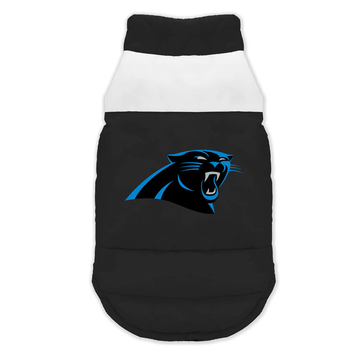 Carolina Panthers Parka Puff Vest
