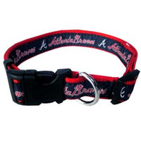 Atlanta Braves Dog Collar or Leash - 3 Red Rovers