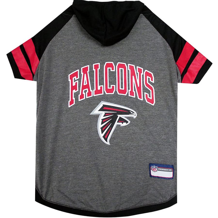 Atlanta Falcons Lightweight Pet Hoodie - 3 Red Rovers