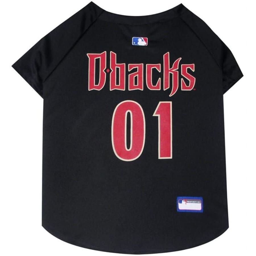 MLB Arizona Diamondbacks Pets First Pet Baseball Hoodie Shirt - Gray S