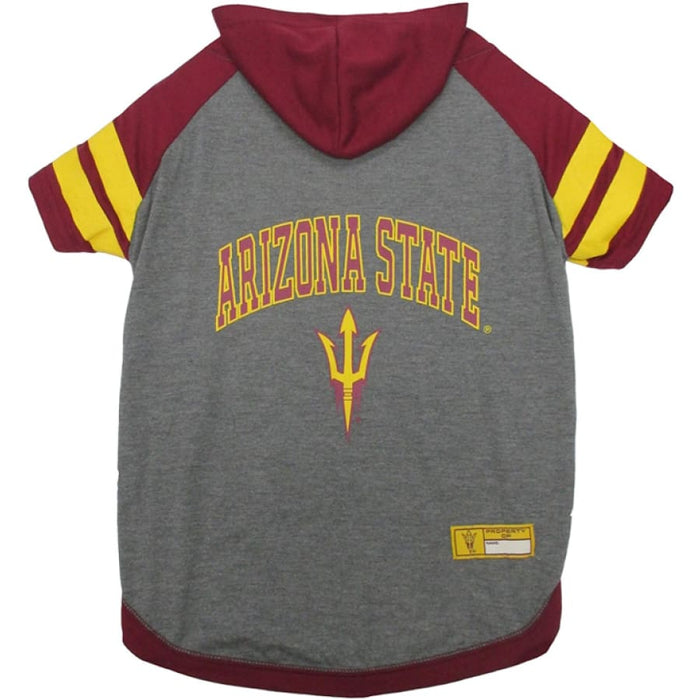 AZ State Sun Devils Lightweight Pet Hoodie - 3 Red Rovers