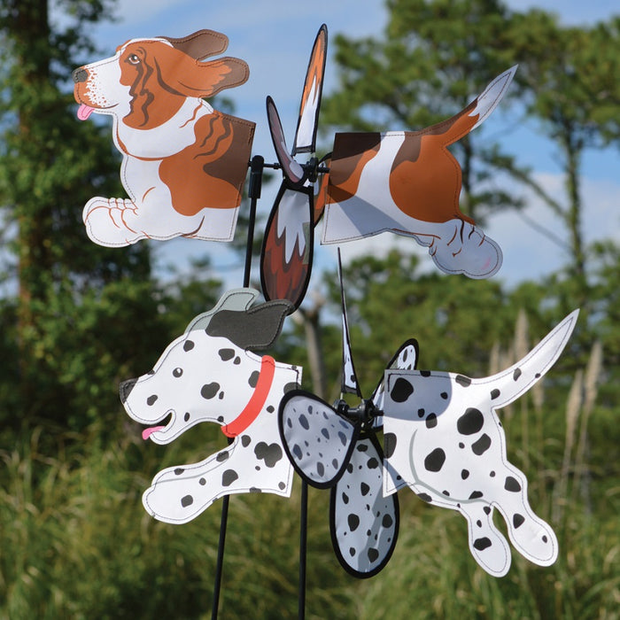 Dalmation Petite Garden Spinner - 3 Red Rovers