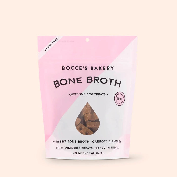 Bocce's Bakery Beef Bone Broth Dog Biscuit Treats