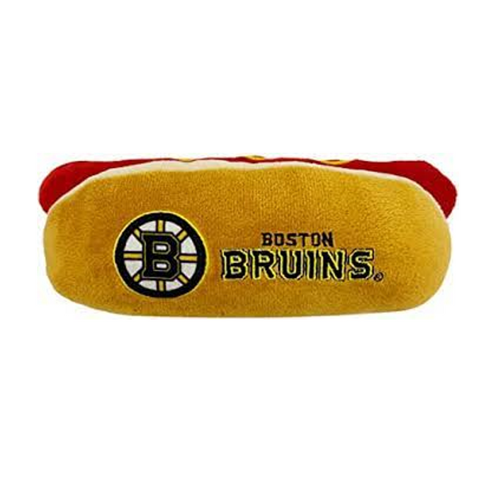 Boston Bruins Hot Dog Plush Toys - 3 Red Rovers