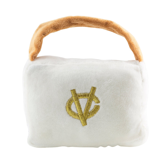 Chewy Vuiton White Purse Toy - 3 Red Rovers