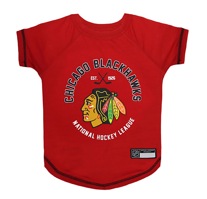 Chicago Blackhawks Athletics Tee Shirt - 3 Red Rovers