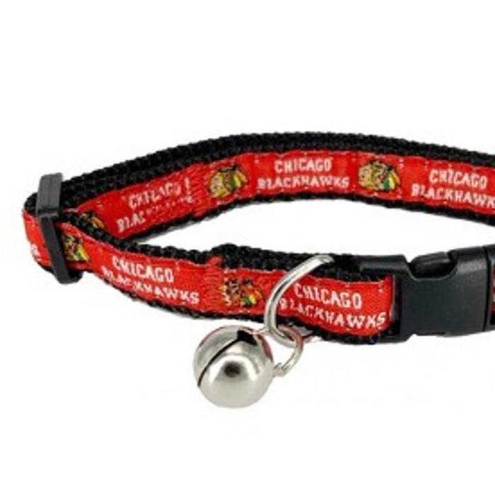 Chicago Blackhawks Cat Collar - 3 Red Rovers