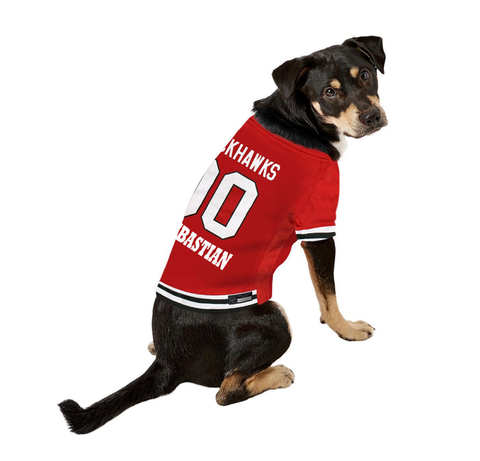 Chicago Blackhawks Premium Pet Jersey - 3 Red Rovers