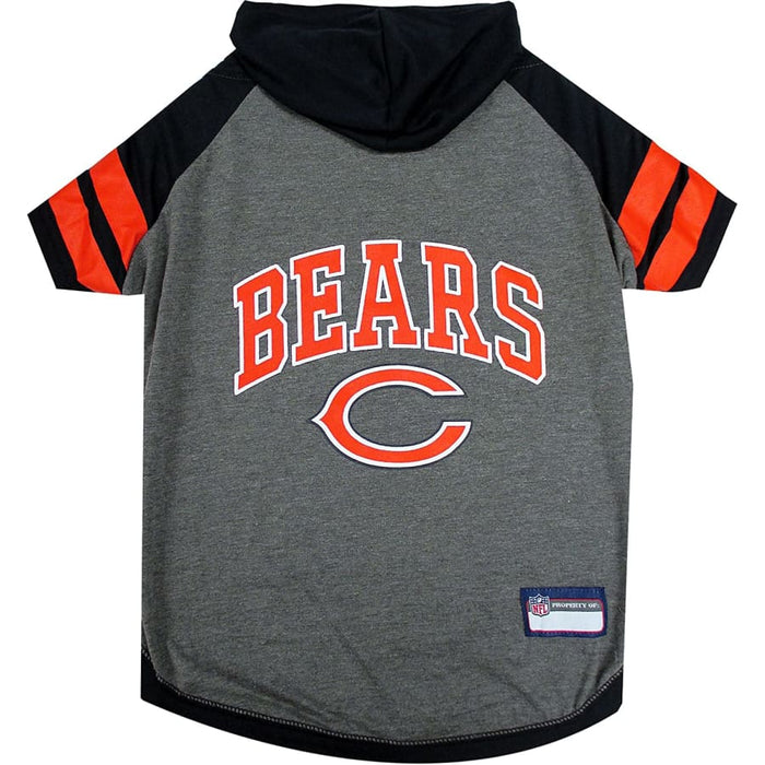 Chicago Bears Lightweight Pet Hoodie - 3 Red Rovers