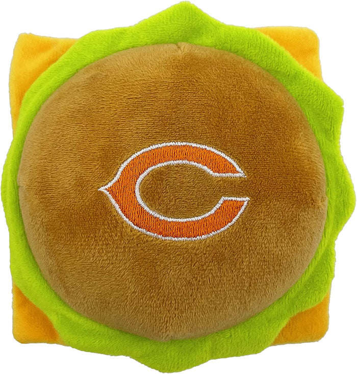 Chicago Bears Hamburger Plush Toys - 3 Red Rovers