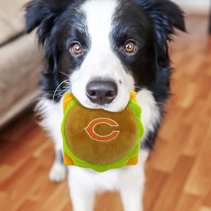Chicago Bears Hamburger Plush Toys - 3 Red Rovers