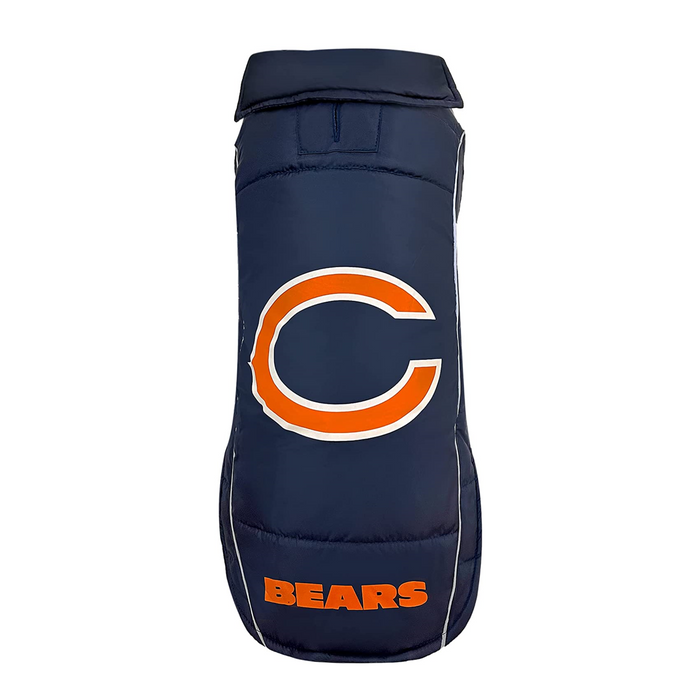 Chicago Bears Game Day Puffer Vest - 3 Red Rovers