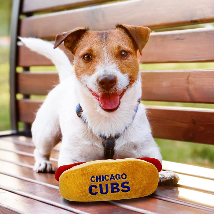 Chicago Cubs Hot Dog Plush Toys - 3 Red Rovers