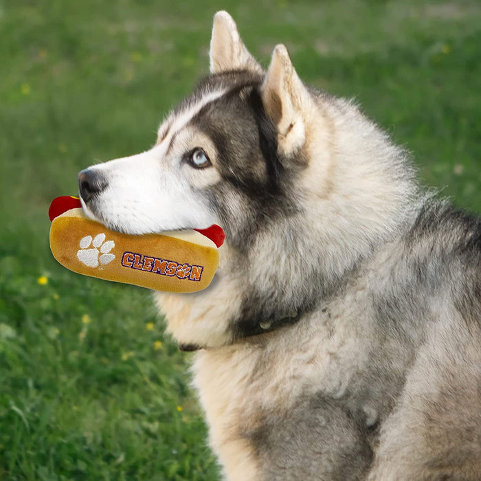 Clemson Tigers Hot Dog Plush Toys - 3 Red Rovers