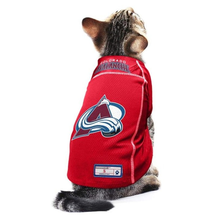 All Star Dogs Colorado Avalanche Pet Mesh Sports Jersey, Large