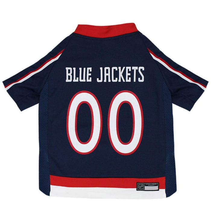 Columbus Blue Jackets Premium Pet Jersey - 3 Red Rovers