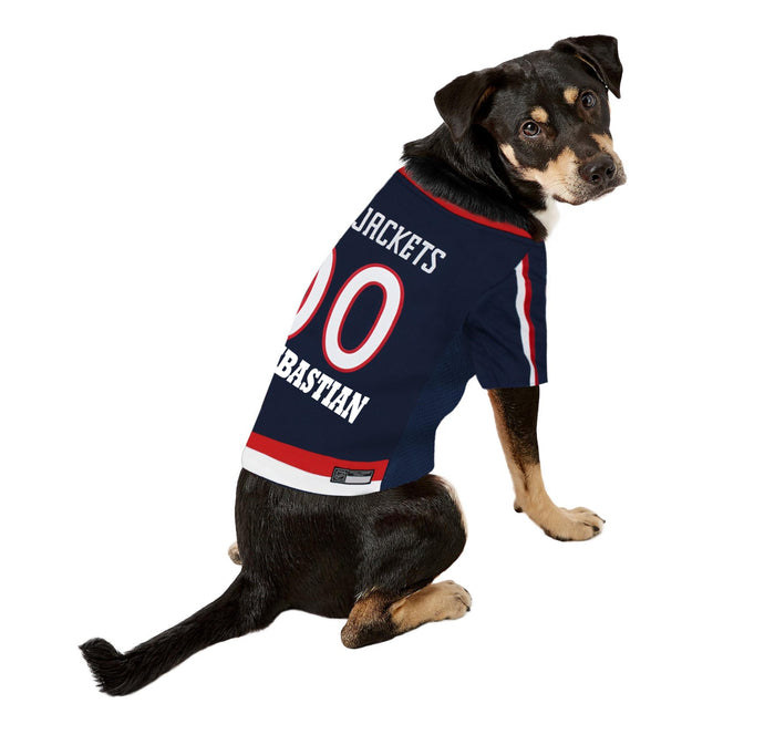 Columbus Blue Jackets Premium Pet Jersey - 3 Red Rovers