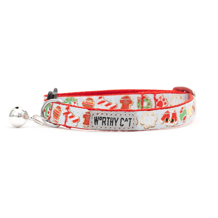 Cookies for Santa Paws Cat Collar - 3 Red Rovers