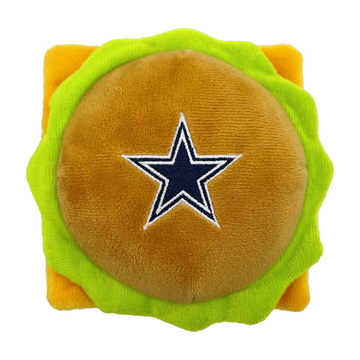 Dallas Cowboys Hamburger Plush Toys - 3 Red Rovers