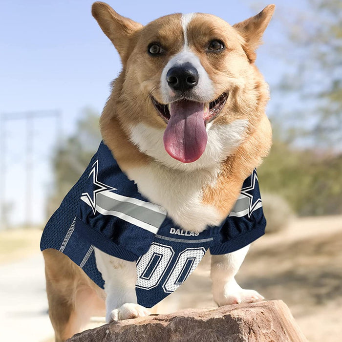 Dallas Cowboys Pet Jersey - 3 Red Rovers