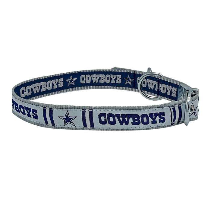 Dallas Cowboys Reversible Dog Collar - 3 Red Rovers