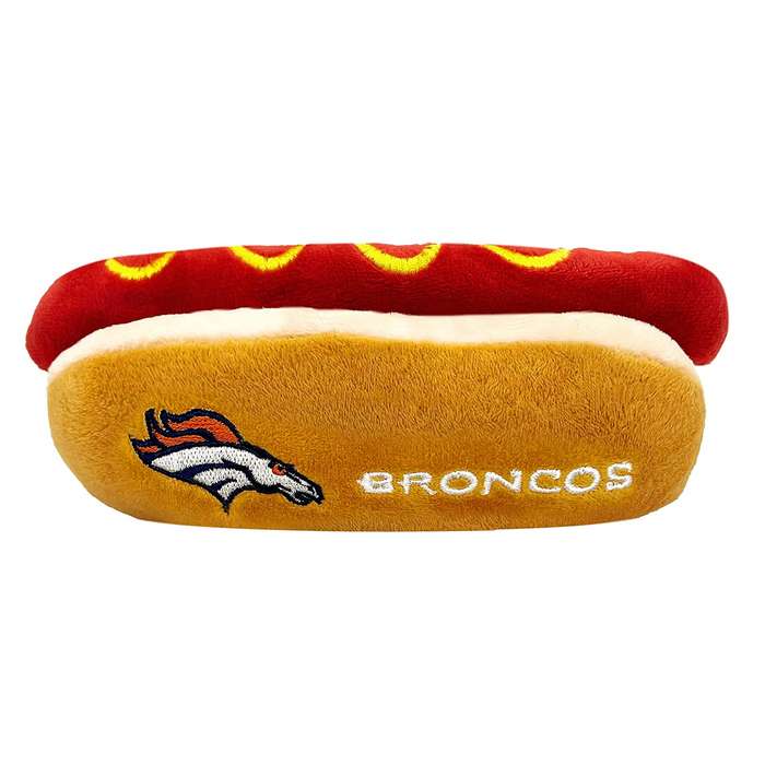 Denver Broncos Hot Dog Plush Toys - 3 Red Rovers