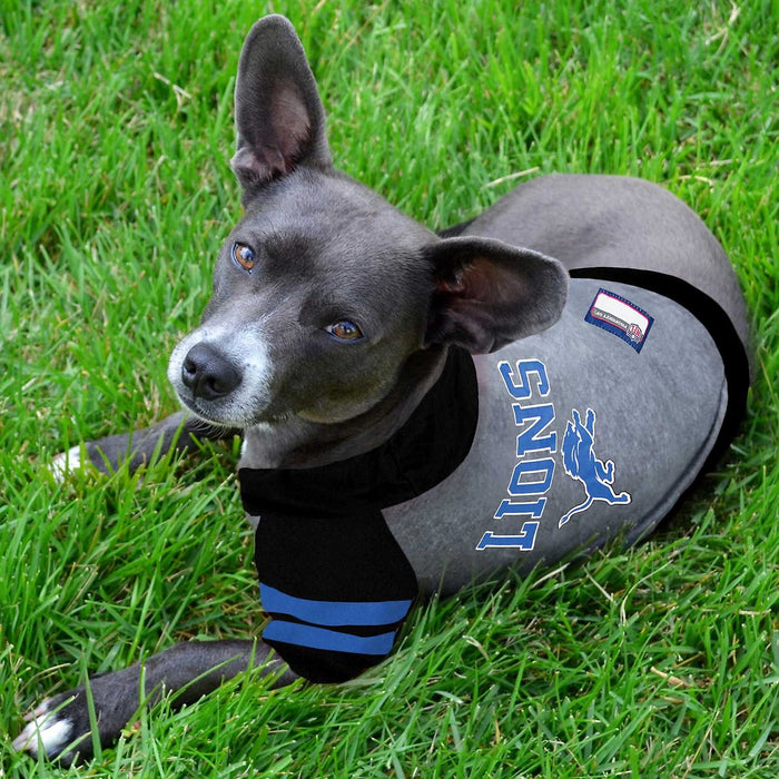 Detroit Lions Lightweight Pet Hoodie - 3 Red Rovers
