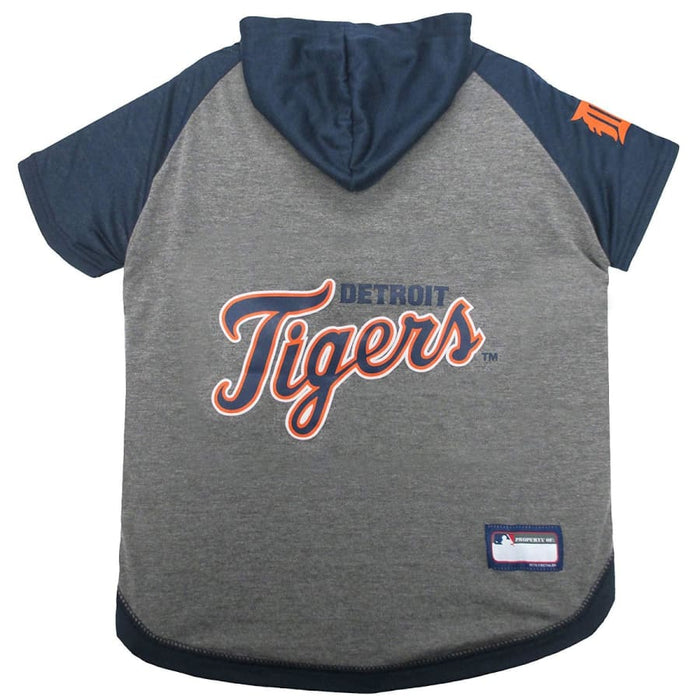Detroit Tigers Lightweight Pet Hoodie - 3 Red Rovers