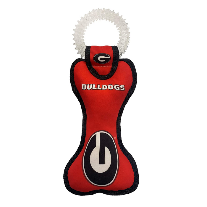 GA Bulldogs Dental Tug Toy - 3 Red Rovers