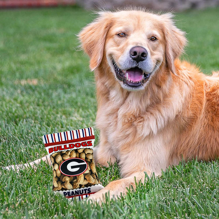 GA Bulldogs Peanut Bag Plush Toys - 3 Red Rovers