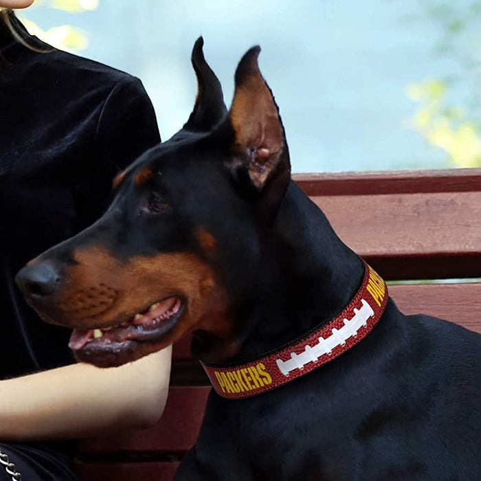 Green Bay Packers Pro Dog Collar - 3 Red Rovers