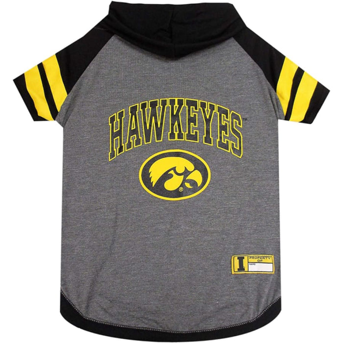 IA Hawkeyes Lightweight Pet Hoodie - 3 Red Rovers
