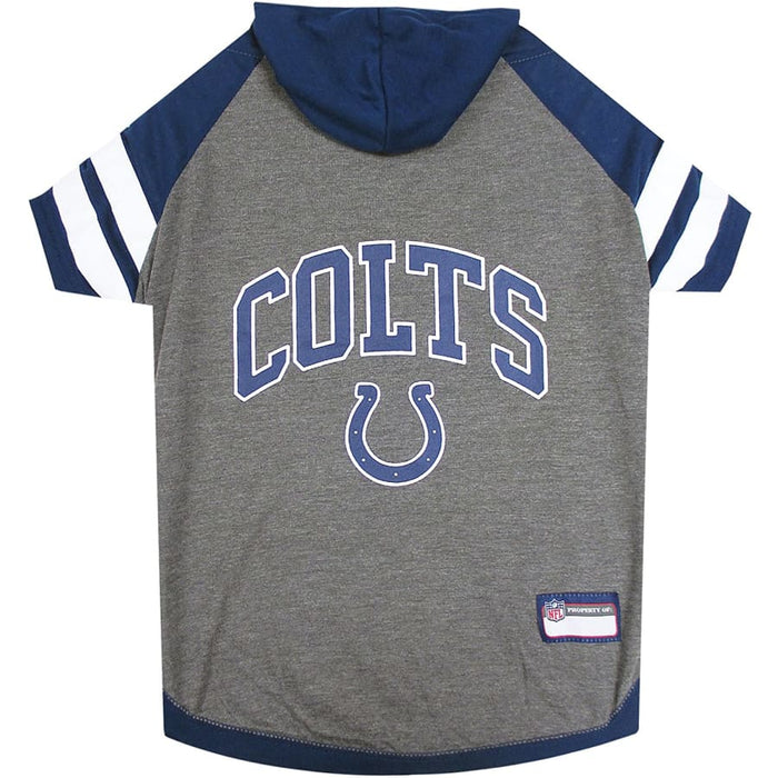 Indianapolis Colts Lightweight Pet Hoodie - 3 Red Rovers