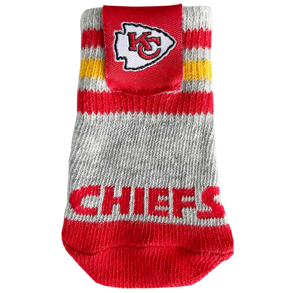 Kansas City Chiefs Anti-Slip Dog Socks - 3 Red Rovers