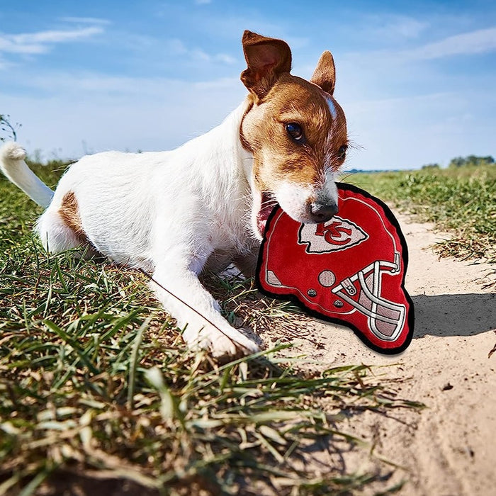 Kansas City Chiefs Helmet Tough Toys - 3 Red Rovers