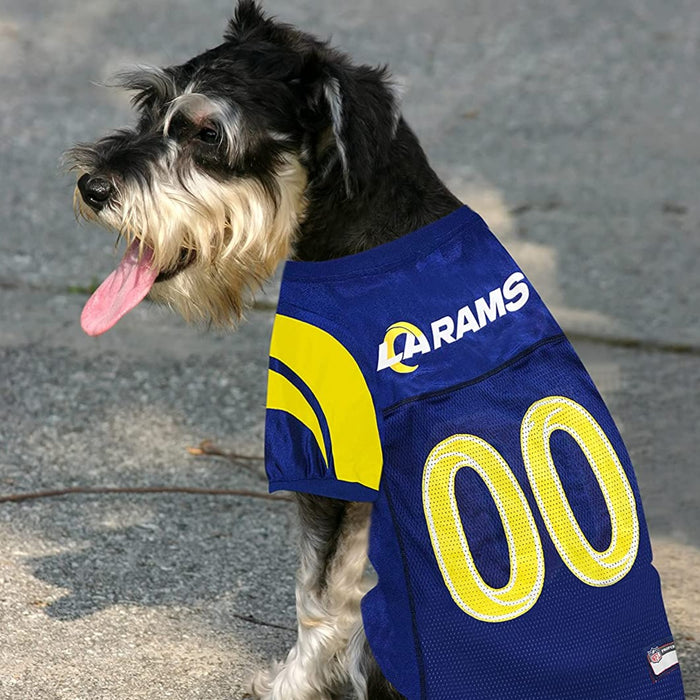 Los Angeles Rams Pet Jersey - 3 Red Rovers