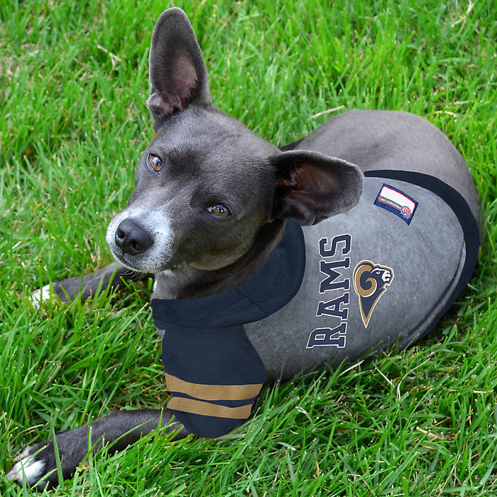 Los Angeles Rams Lightweight Pet Hoodie - 3 Red Rovers