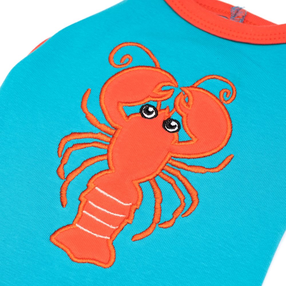 Lobster Lightweight Tee Shirt - 3 Red Rovers