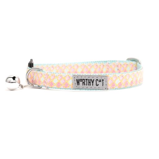Mermaid Pink Cat Collar - 3 Red Rovers