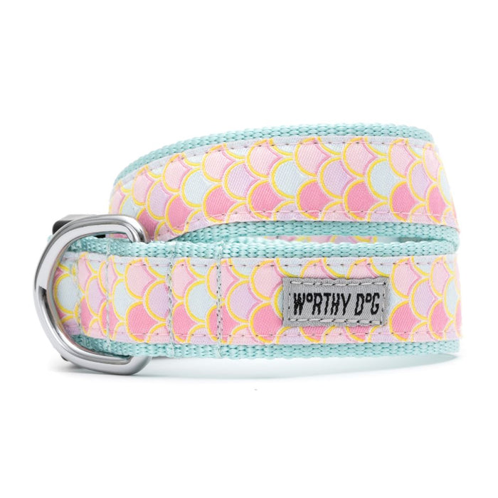 Mermaid Pink Collection Dog Collar or Leads - 3 Red Rovers
