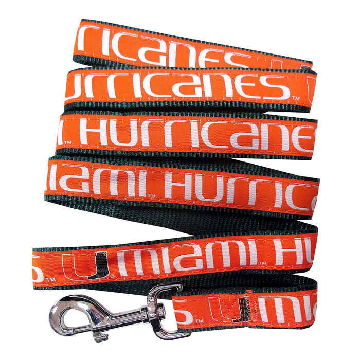 MIA Hurricanes Dog Leash - 3 Red Rovers