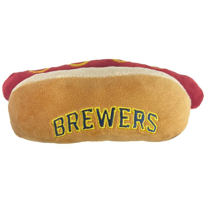 Milwaukee Brewers Hot Dog Plush Toys - 3 Red Rovers