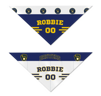 Milwaukee Brewers Home/Road Personalized Reversible Bandana - 3 Red Rovers