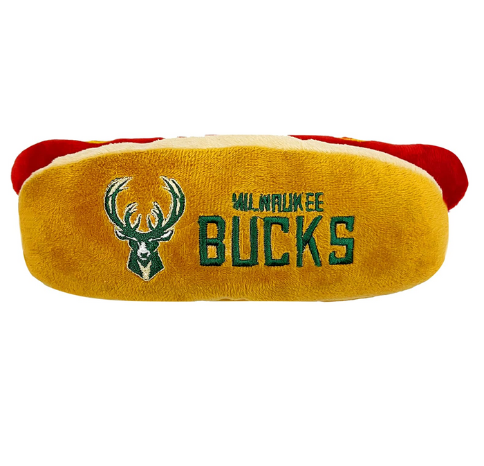 Milwaukee Bucks Hot Dog Plush Toys - 3 Red Rovers
