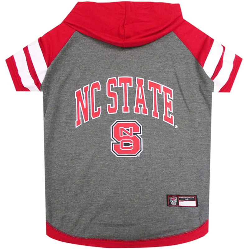 NC State Wolfpack Lightweight Pet Hoodie - 3 Red Rovers