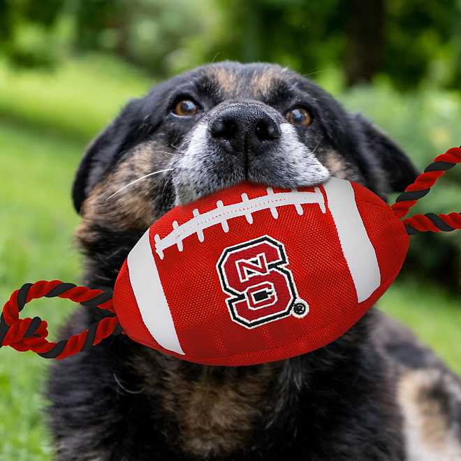 NC State Wolfpack Football Rope Toys - 3 Red Rovers